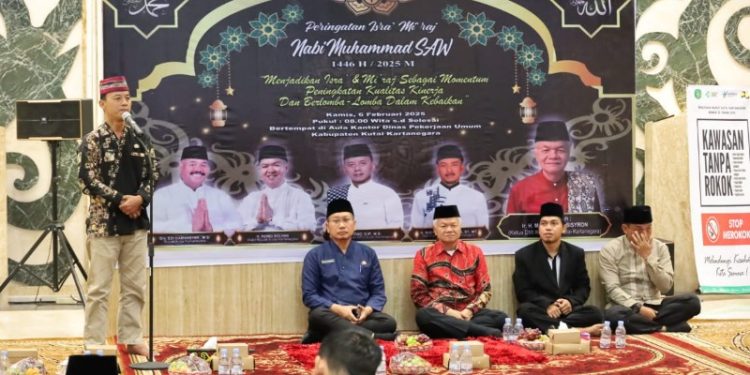 Dinas Pekerjaan Umum Kukar Memperingati Isra Mi'raj