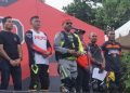 Pelepasan Peserta Event Trail Hardenduro Borneo 2025 di Loa Tebu