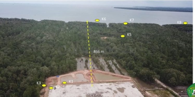 Hasil Uji Lab Temukan Indikasi Pencemaran Limbah Pengeboran di Muara Badak