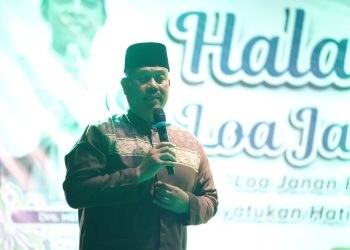 Meriahkan Halal Bihalal di Kantor Camat Loa Janan, Bupati Edi Damansyah Tegaskan Komitmen Syiar Islam