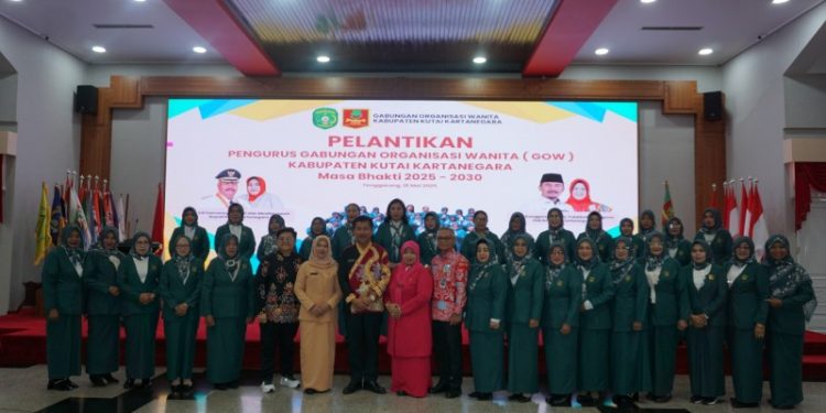 Sekda Kukar Lantik Pengurus GOW 2025–2030, Tegaskan Peran Strategis Perempuan dalam Pembangunan Daerah