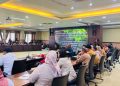 Rapat Dengar Pendapat DPRD Kukar bersama warga Marangkayu bahas pembebasan lahan proyek bendungan.