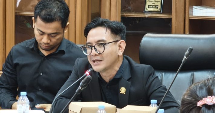 Akhmad Akbar Haka Saputra saat RDP (Dok: DILLA / Media Etam)