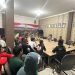 Audiensi antara Pemerintah Kecamatan Muara Badak, perusahaan, dan aliansi masyarakat membahas rekrutmen tenaga kerja PT BKY di Kantor Camat Muara Badak, 5 Agustus 2025.