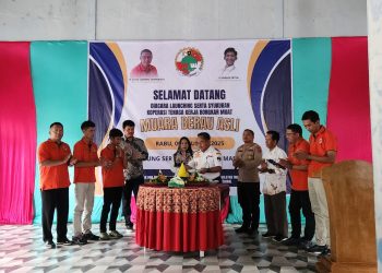 Launching Koperasi TKBM Muara Berau Asli di Marangkayu pada 6 Agustus 2025