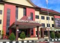 Gedung Polresta Samarinda tempat penahanan mahasiswa Universitas Mulawarman