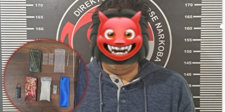 Pengungkapan kasus sabu 101 gram oleh Satresnarkoba Polres Kukar di Tenggarong Seberang