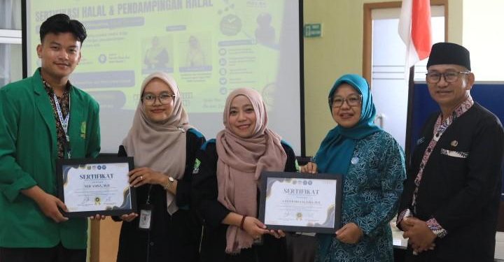 Sinergi Lintas Sektor, KKN UINSI Bersama PKK dan PUKAHA Dorong Legalitas UMKM Desa Gas Alam Badak 1 Lewat Sertifikasi Halal