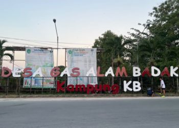 KKN Tematik UINSI dan Pemdes Rawat Ikon Desa Gas Alam Badak 1, Wujud Nyata Gotong Royong