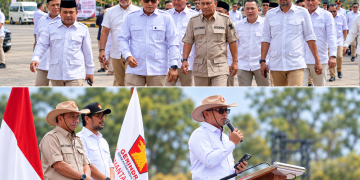 Seno Aji Buka Diklat Laskar Gerindra Kaltim di Kukar